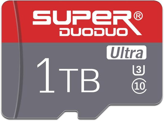 Memory Card 1TB Micro SD Card 1TB SD Card,Micro SD Memory Card 1TB Class 10 for Camera High Speed TF Card for Smartphone/Tablet/PC
