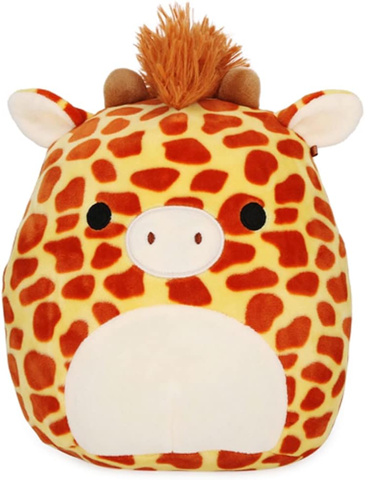 Squishmallow Official Kellytoy Plush Wildlife Zoo Squad Squishy Soft Plush Toy Animals (Gary Giraffe, 8 Inch)