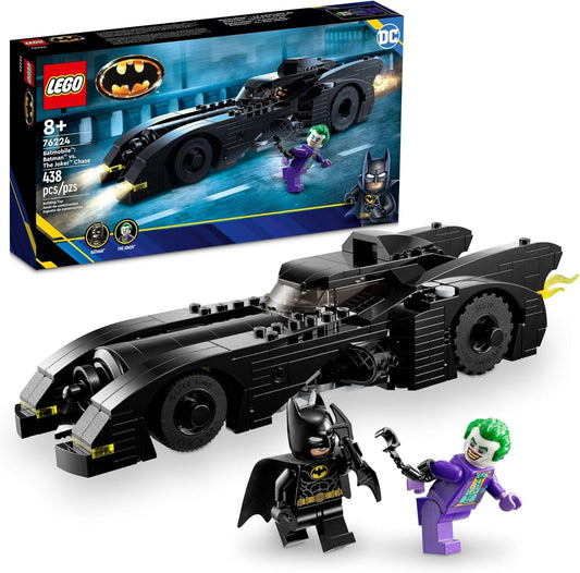 Lego DC Batmobile: Batman vs. The Joker Chase 76224 Building Toy Set, This DC Super Hero Toy Features Batman's Iconic Vehicle with Weapons and a Minifigure Compatible Cockpit, DC Gift for 8 Year Olds