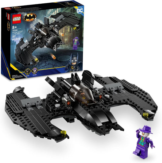 LEGO DC Batwing: Batman vs. The Joker 76265 DC Super Hero Playset, Features 2 Minifigures and a Batwing Toy Based on DC’s Iconic 1989 Batman Movie, DC Birthday Gift for 8 Year Olds