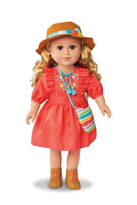 My Life As Sydney Poseable 18 inch Doll, Blonde Hair, Brown Eyes