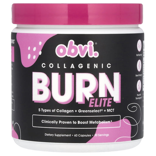 Obvi Collagenic Burn Elite, 60 Capsules