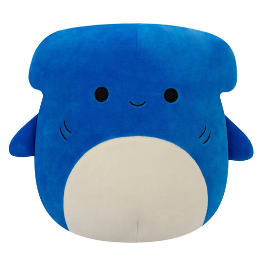 Squishmallows Official Plush 10 inch Blue Hammerhead - Childs Ultra Soft Stuffed Plush Toy